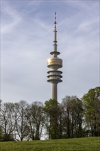 Olympic Tower, Olympic Park, Munich, Bavaria, Germany, Europe