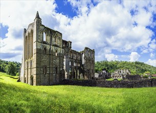 Rievaulx Abbey, North York Moors National Park, North Yorkshire, England, UK