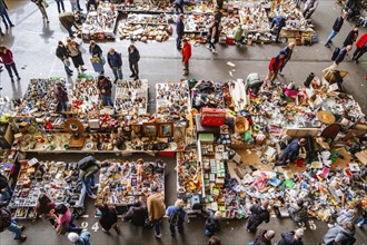 Flea market Mercat dels Encants in Barcelona, Spain, Europe