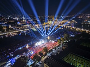 Kaisermania in Dresden is one of the biggest music events in Germany, with the famous singer and