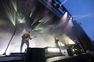 Silbermond live on Auf Auf, Sommer 2024 Tour at the sold-out Waschhaus Open Air, Potsdam,