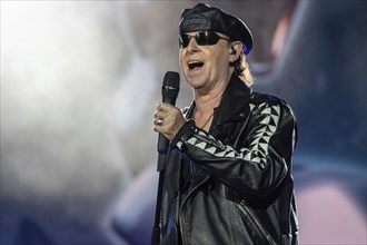 Singer Klaus Meine from the band Scorpions at the Wacken Open Air in Wacken. The traditional metal