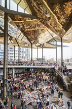 Flea market Mercat dels Encants in Barcelona, Spain, Europe