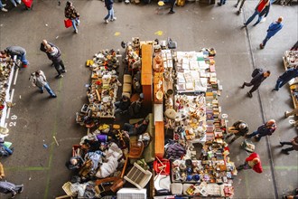 Flea market Mercat dels Encants in Barcelona, Spain, Europe