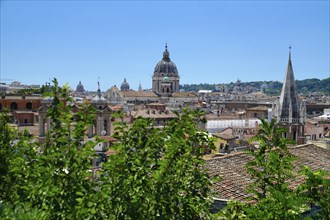 View from Terrazza dei Pincio, Memorial Church, Templum Vaticanum, Basilica Sancti Petri, San