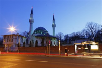 Berlin, 02.12.2009, Sehitlik Mosque in Berlin Neukölln. The mosque stands on the site of the