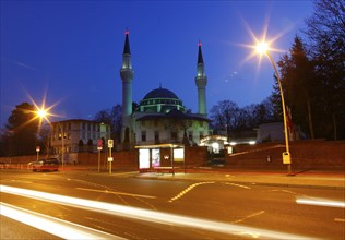 Berlin, 02.12.2009, Sehitlik Mosque in Berlin Neukölln. The mosque stands on the site of the