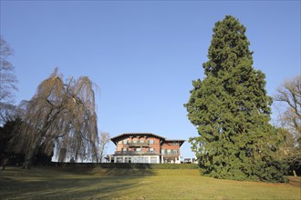 Villa Borgnis spa hotel with spa gardens, Königstein, Taunus, Hesse, Germany, Europe