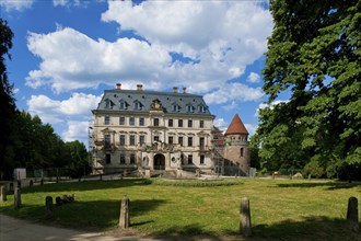 Altdöbern Castle. Major General Alexander Dietrich von Eickstedt (died  1727) acquired the property