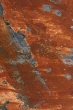 Grunge background of rusted metal sheet