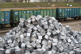 Duisburg-Ruhrort inland port, forwarding island, recycling of scrap metal, scrap metal, aluminium