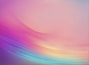 Pastel gradient abstract art with soft pink, blue, and subtle yellow hues, creating a calming