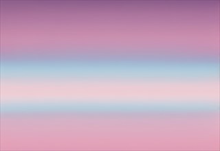 Abstract gradient with horizontal pink and blue pastel stripes, AI generated