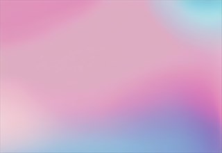 Soft gradient abstract image featuring a blend of pink, purple, and blue pastel colors, AI