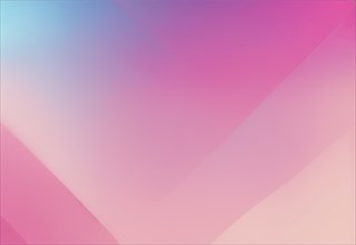 Subtle abstract gradient image combining smooth pink and blue pastel hues, AI generated