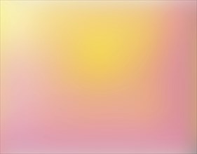 Abstract gradient background with a soft blend of pink and yellow hues, giving a pastel effect, AI