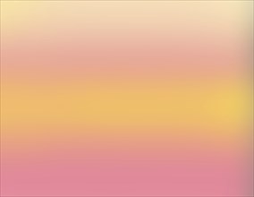 A pastel gradient blending pink and yellow, creating a smooth and soft texture with a warm