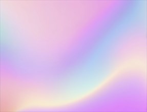 Gentle pastel gradient with pink and blue hues, AI generated