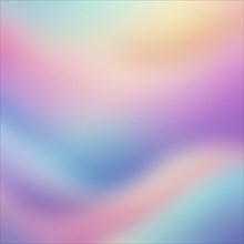 An abstract pastel gradient with blended colors of pink and blue, presenting a soft and smooth