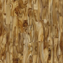 Teak wood seamless pattern, wooden texture AI generated