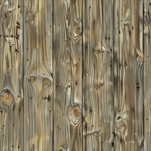 Pine wood seamless pattern, wooden texture AI generated