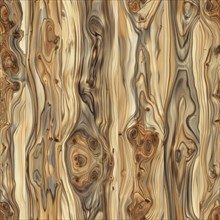 Cedar wood seamless pattern, wooden texture AI generated