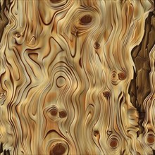 Cedar wood seamless pattern, wooden texture AI generated