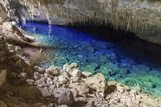 Beautiful cave of the City of Bonito in Matogrosso do Sul, Brazil, South America