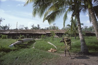 Asmat people: ethnic group living in the Papua province of Indonesia, along the Arafura Sea.