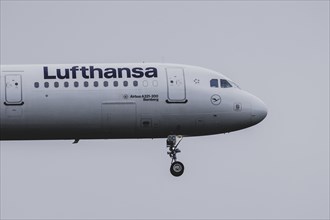 A Lufthansa aircraft, photographed at Berlin Brandenburg Airport 'Willy Brandt'Äô (BER) in