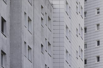 Blocks of flats in Marzahn, photographed in Berlin, 07/08/2024