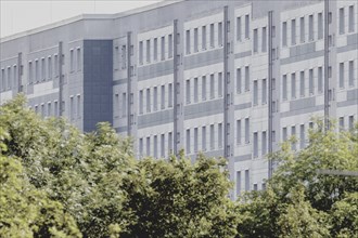 Prefabricated building in Marzahn, photographed in Berlin, 07/08/2024