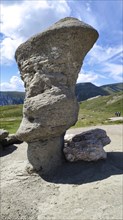 Rock formations, Bucegi National Park, Southern Carpathians, Romania, Europe