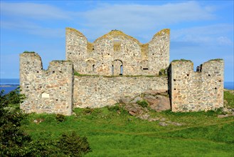 Brahehus, Gränna, SmalandBrahehus castle ruins at Gränna, built by Per Brahe in 1637 and burnt down