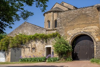 Chapelle des Moines, chapel of the monks, chapel of a former Cluniac priory, Berzé-la-Ville,