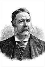 Chester Alan Arthur, 5 October 1829, 18 November 1886, Vice President from 4 March to 20 September