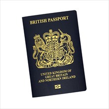 British Biometric Blue Passport