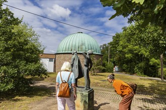 The public observatory Adolph Diesterweg or Sternwarte Radebeul is an observatory and planetarium