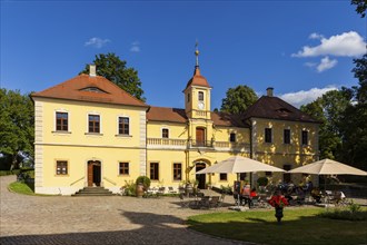 Proschwitz Castle is a castle in the neo-baroque style in the Meissen district of Proschwitz in the