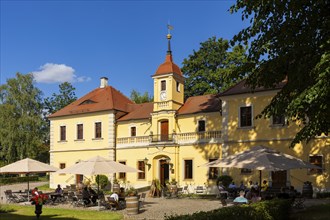 Proschwitz Castle is a castle in the neo-baroque style in the Meissen district of Proschwitz in the