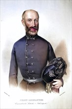 Johann Baumgartner, Commander of the Ljubljana National Guard, Historical, digitally restored