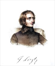 Franz Liszt, born on 22 October 1811 in Raiding, Ödenburg County, Austrian Empire, died on 31 July