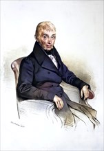 Franz Thaddäus Reyer (1761-1846), Austrian wholesaler and banker, Historical, digitally restored