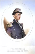 Francis II (Sicily), 1836-1894, last king of both Sicilies, Historical, digitally restored