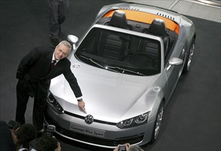 Wolfsburg, 12 March 2009, Martin Winterkorn, Chairman of the Board of Management of Volkswagen AG,