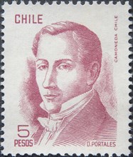 Diego Portales (1793, 1837), was a Chilean politician and for seven years virtual dictator who was