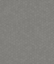 Grey texture with a seamless hexagon pattern creating an abstract geometric background