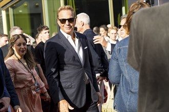 Kevin Costner at the premiere of Horizon in Berlin's Zoo Palast on 04/08/2024