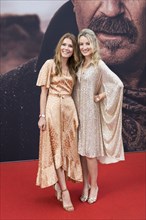 Kim Averweg and Vanessa Eichholz at the premiere of Horizon in Berlin's Zoo Palast on 4 August 2024