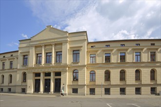 Courthouse, justice centre, state court, historic palace, Gera, Thuringia, Germany, Europe
